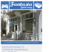 Tablet Screenshot of fantasia-spielzeug.de
